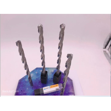 Carbide drill bits for aluminum